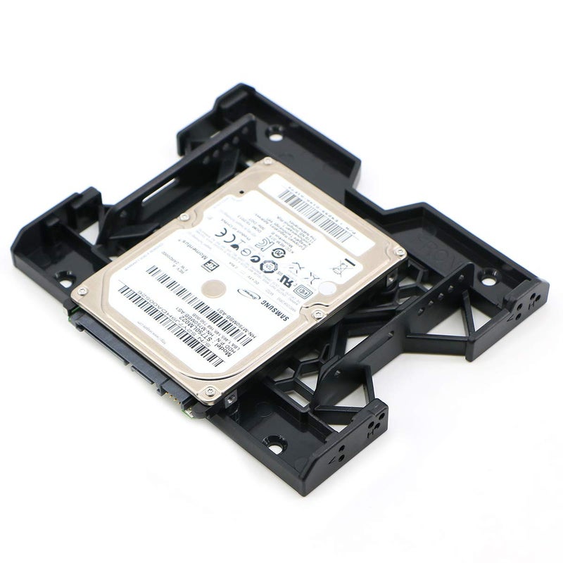 PASOW 2.5'' or 3.5'' to 5.25'' SSD HDD Mounting Bracket Internal Hard Disk Drive Bays Holder Adapter for PC - Image 3